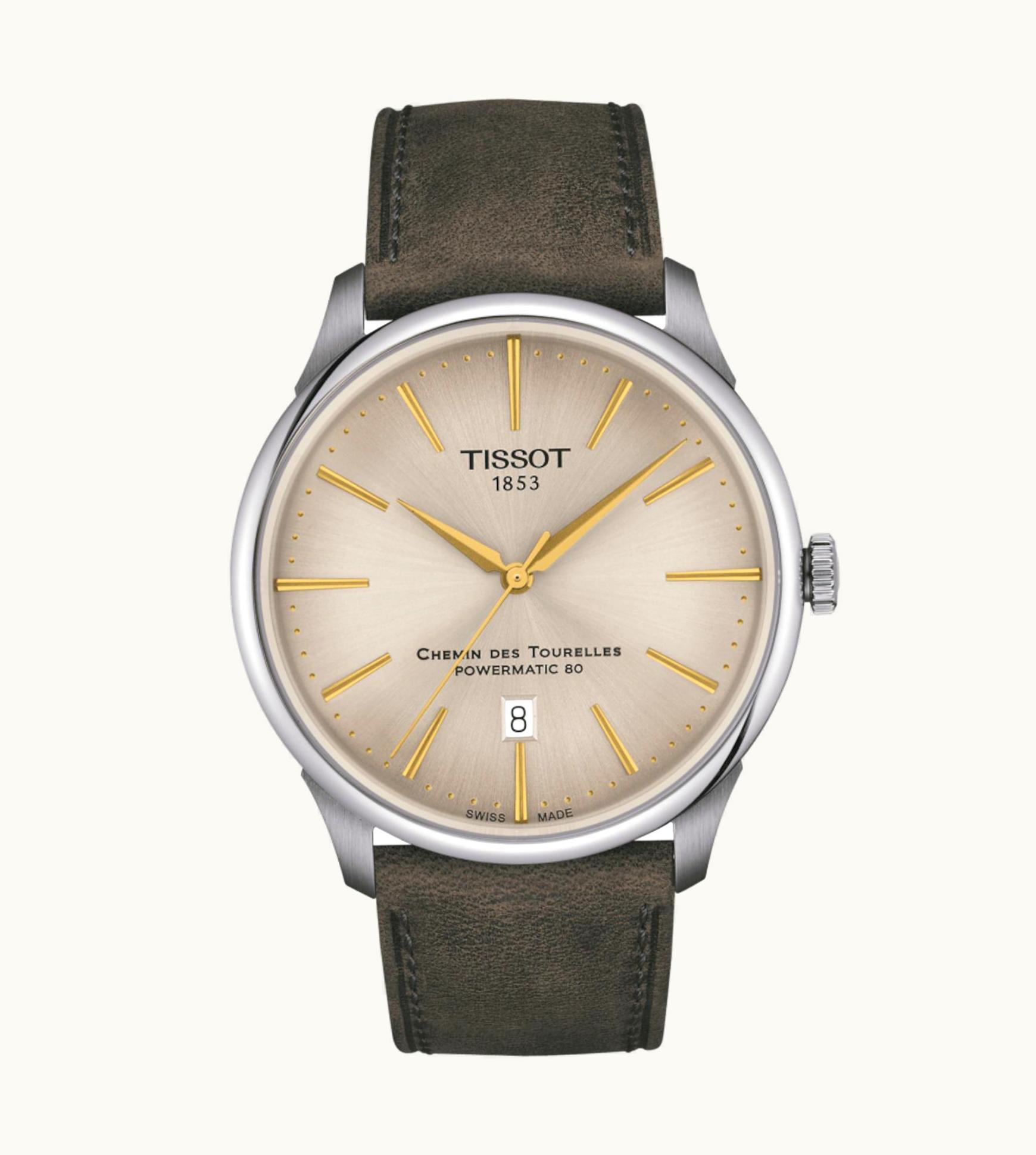 Tissot Chemin Des Tourelles Powermatic 80 42 Stainless Steel / Silver
