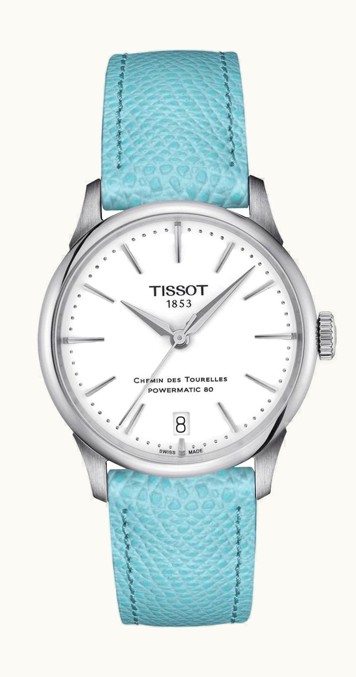 Tissot Chemin Des Tourelles Powermatic 80 34 Stainless Steel / White