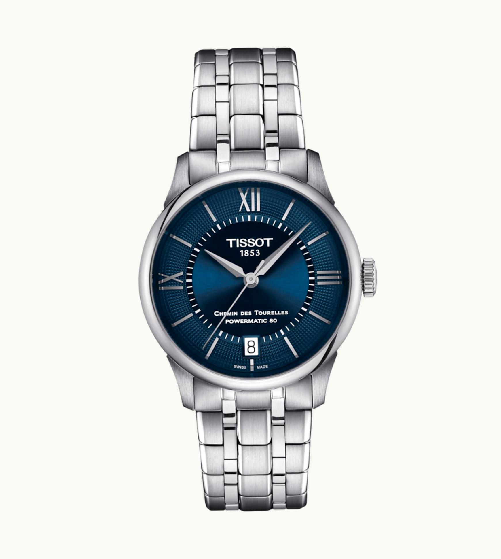 Tissot Chemin Des Tourelles Powermatic 80 34 Stainless Steel / Blue / Bracelet