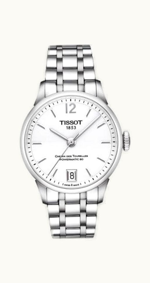Tissot Chemin des Tourelles Powermatic 32 Stainless Steel / Silver / Bracelet