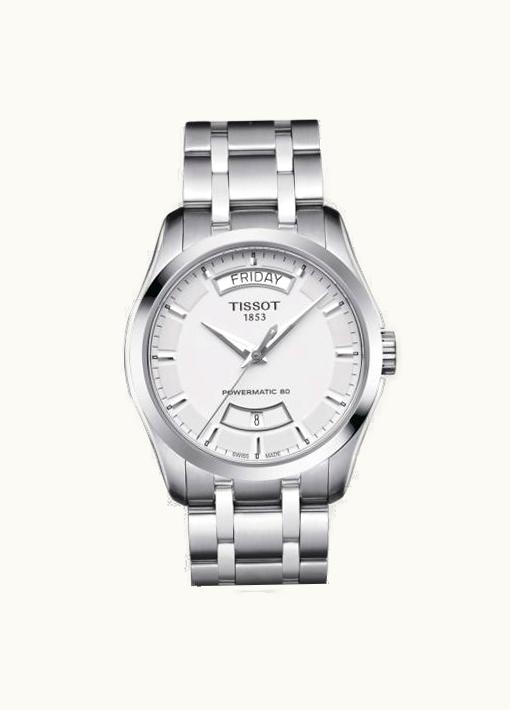 Tissot Couturier Powermatic 80 39 Stainless Steel / Silver / Bracelet
