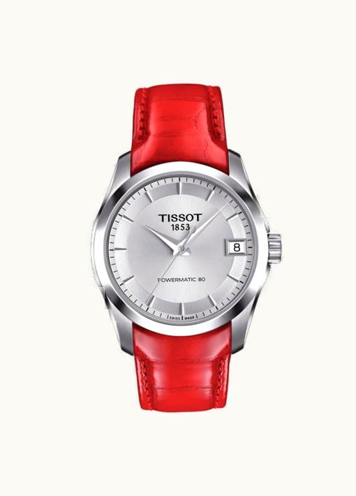 Tissot Couturier Powermatic 80 32 Stainless Steel / Silver / Strap