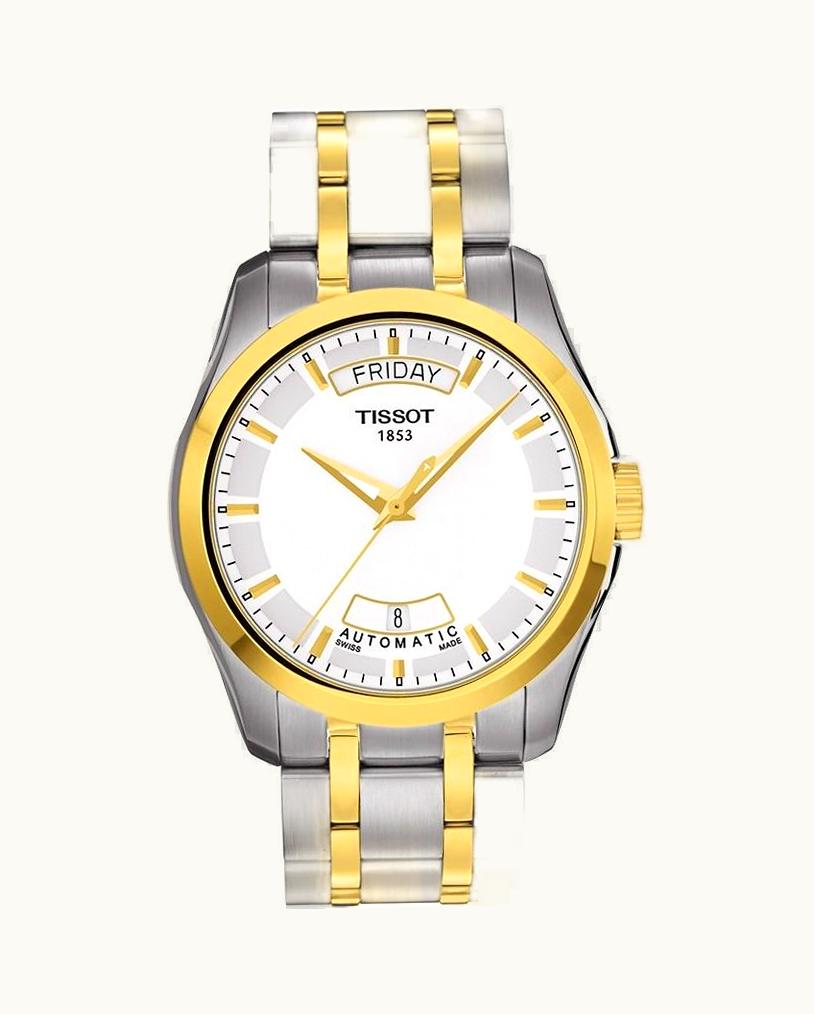 Tissot Couturier Automatic Day-Date Two Tone