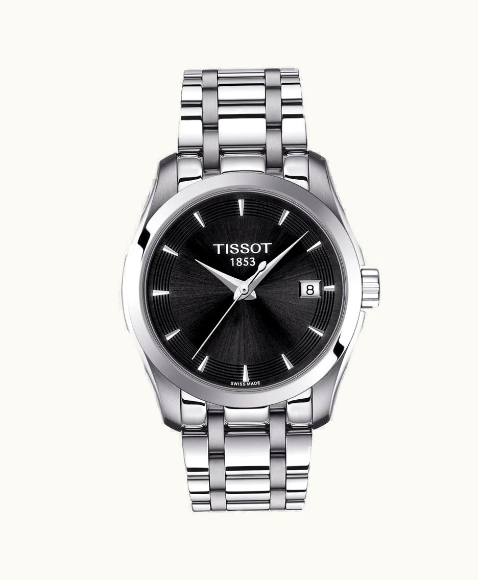 Tissot Couturier Quartz 32 Stainless Steel / Black / Bracelet