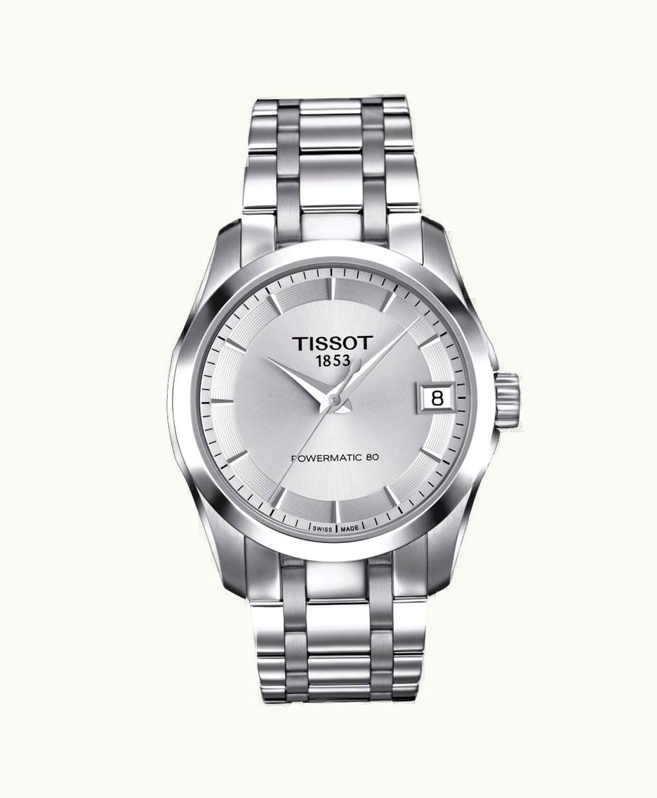 Tissot Couturier Powermatic 80 32 Stainless Steel / Silver / Bracelet