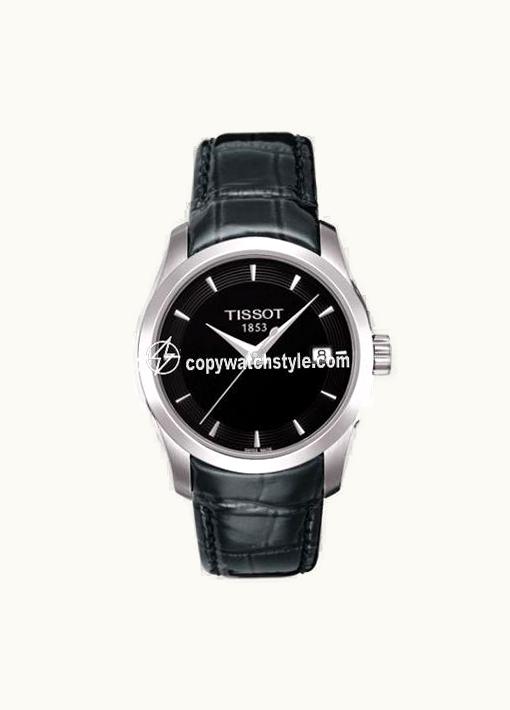 Tissot Couturier Quartz Stainless Steel / Black