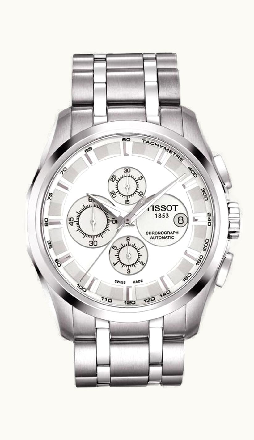 Tissot Couturier Automatic Chronograph Stainless Steel / Silver