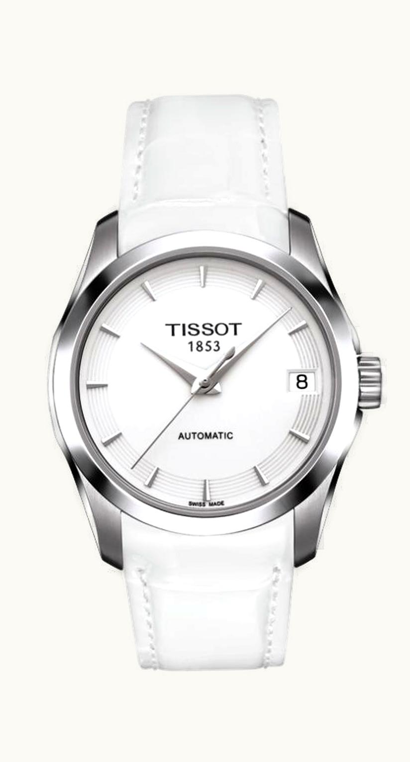 Tissot Couturier Automatic Ladies White
