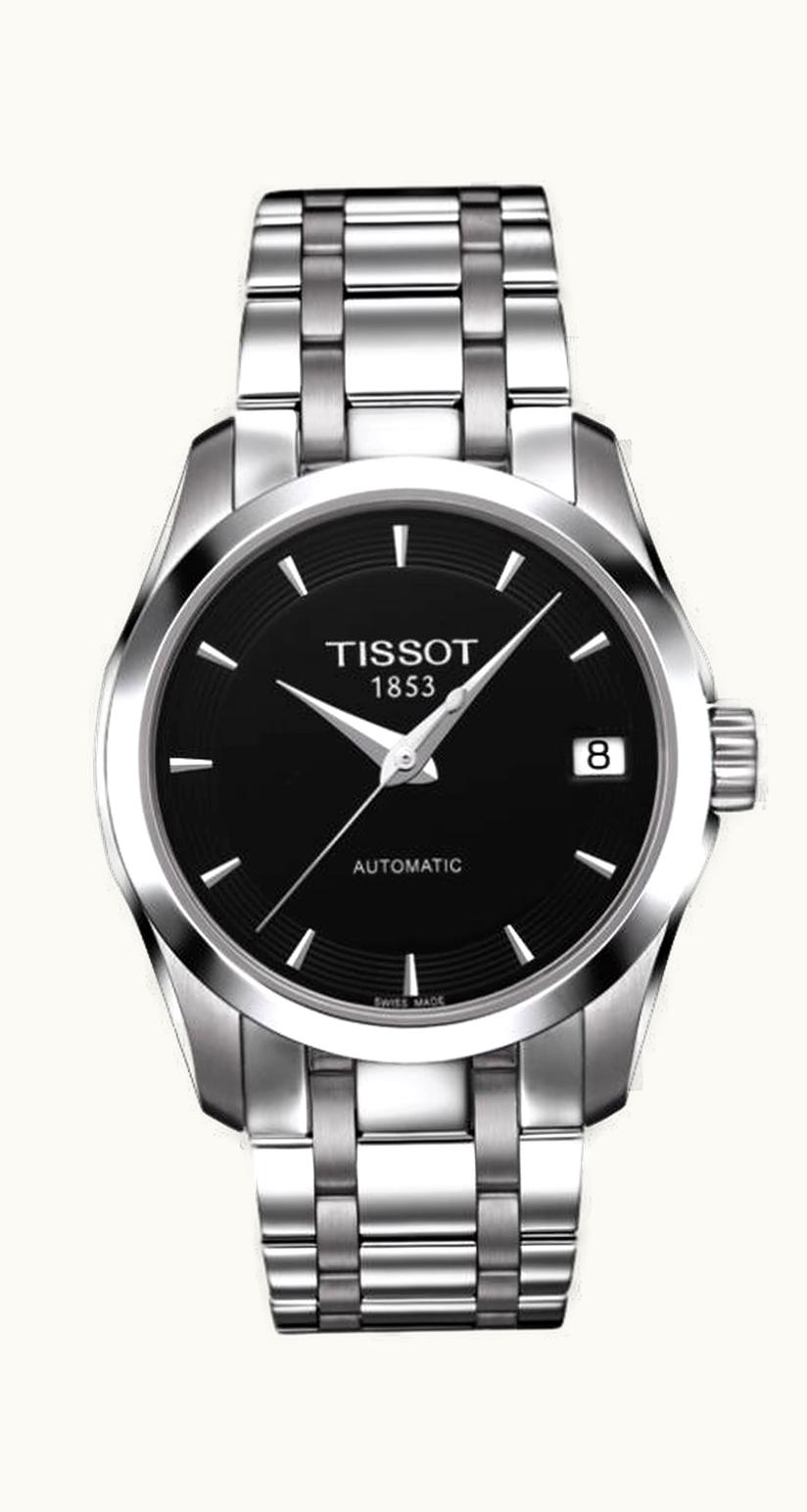 Tissot Couturier Automatic Ladies Black