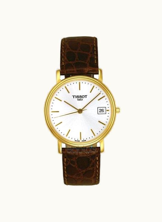 Tissot Desire Quartz 34 Yellow Gold PVD / Silver / Strap