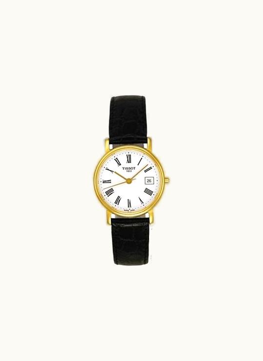 Tissot Desire Quartz 34 Yellow Gold PVD / White / Strap