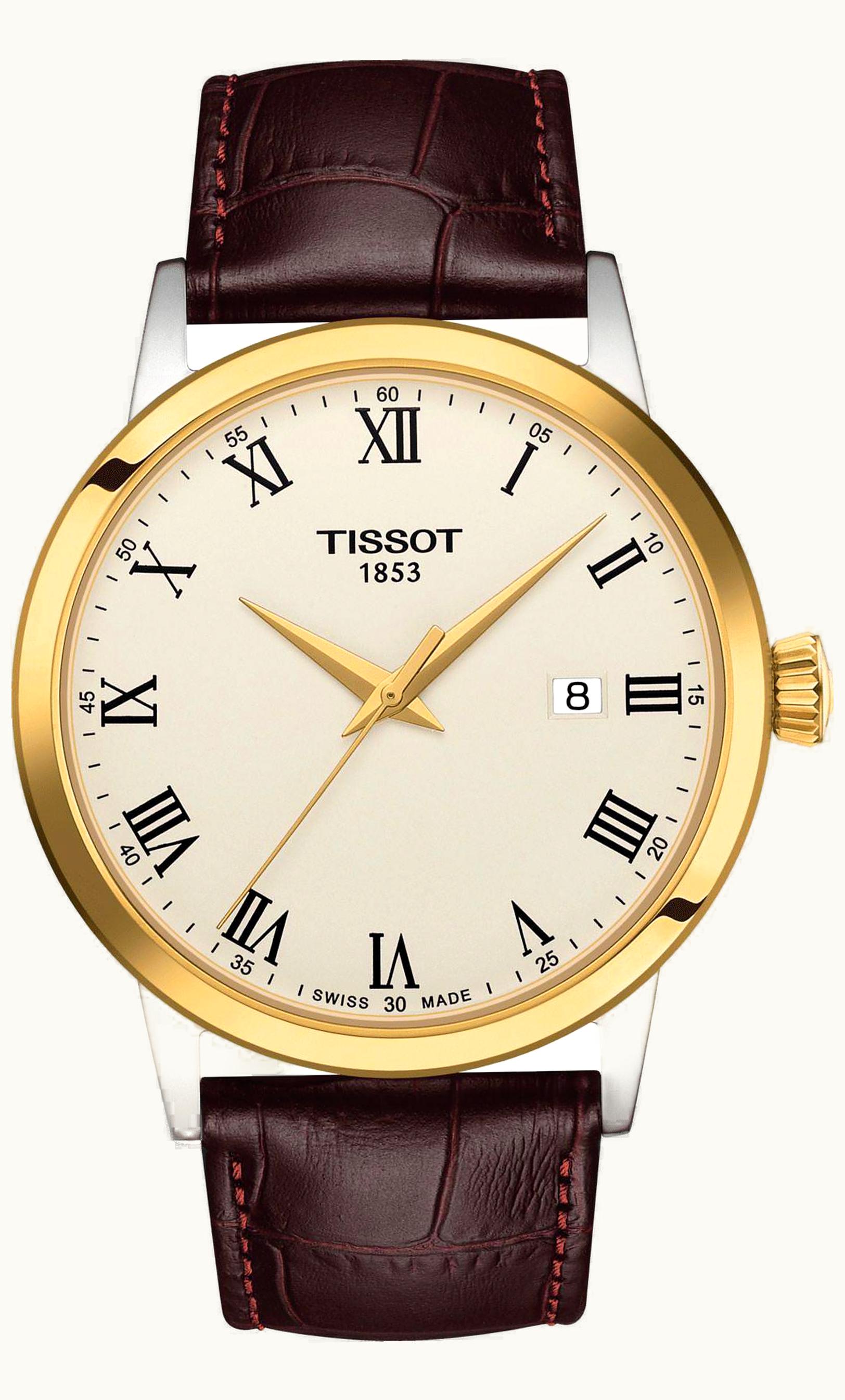 Tissot Dream Quartz 42 Stainless Steel - Yellow Gold / Ivory