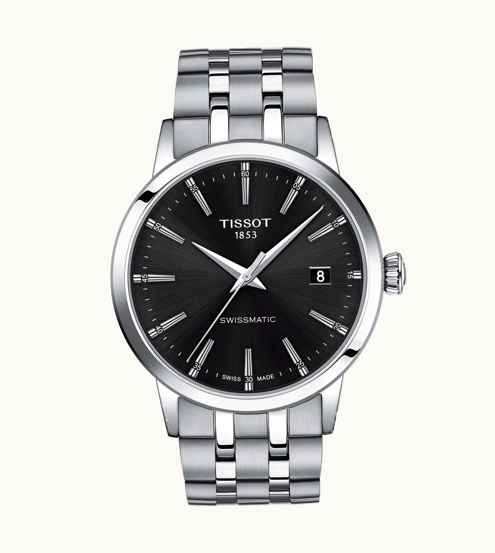 Tissot Dream Swissmatic 42 Stainless Steel / Black / Bracelet