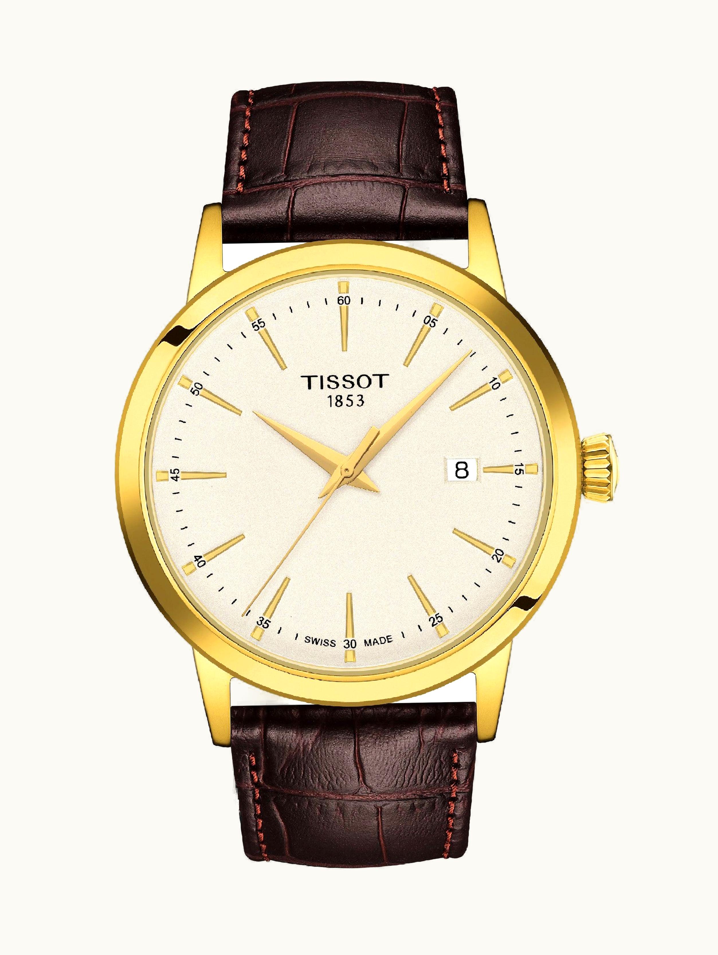 Tissot Dream Quartz 42 Yellow Gold / Ivory