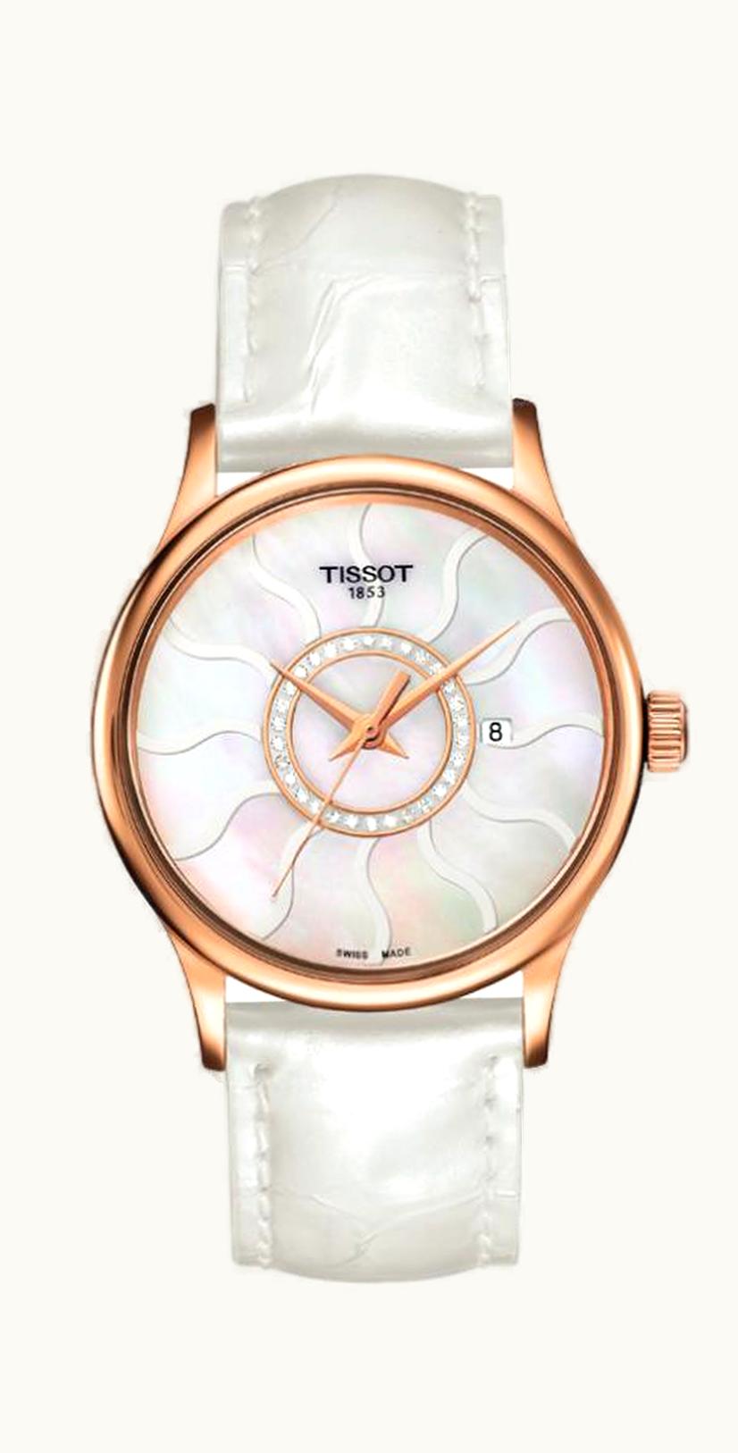 Tissot Rose Dream Quartz Ladies Steel Back MOP