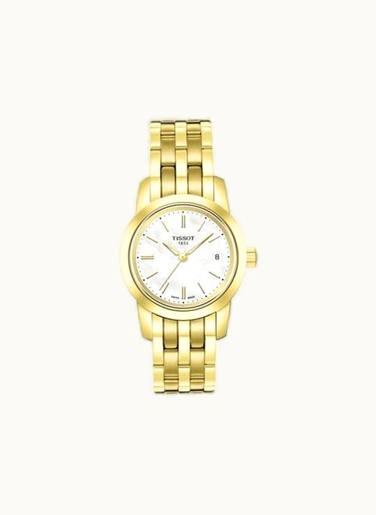Tissot Dream Quartz 28 Yellow Gold PVD / MOP / Bracelet