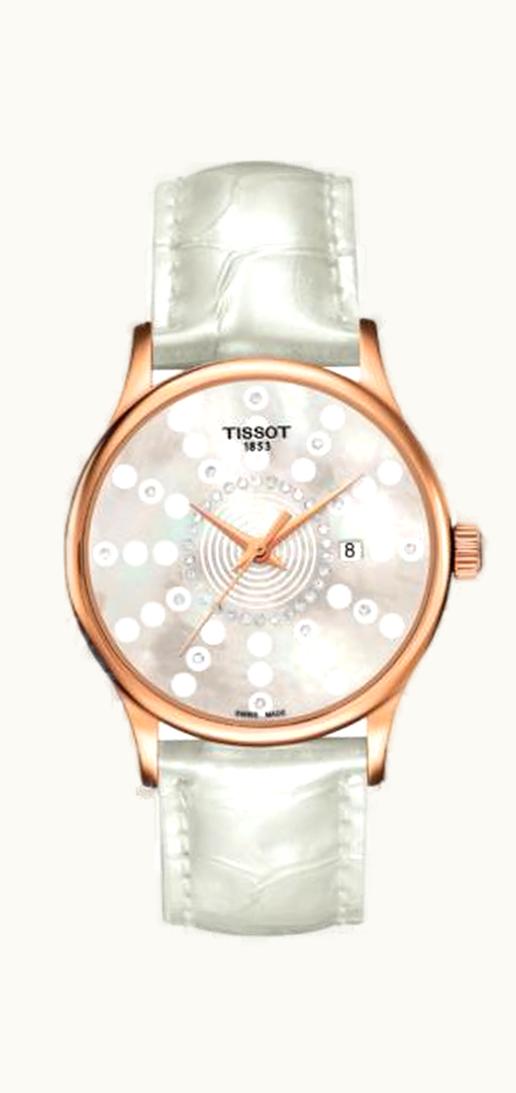 Tissot Rose Dream Quartz Ladies Bubbles