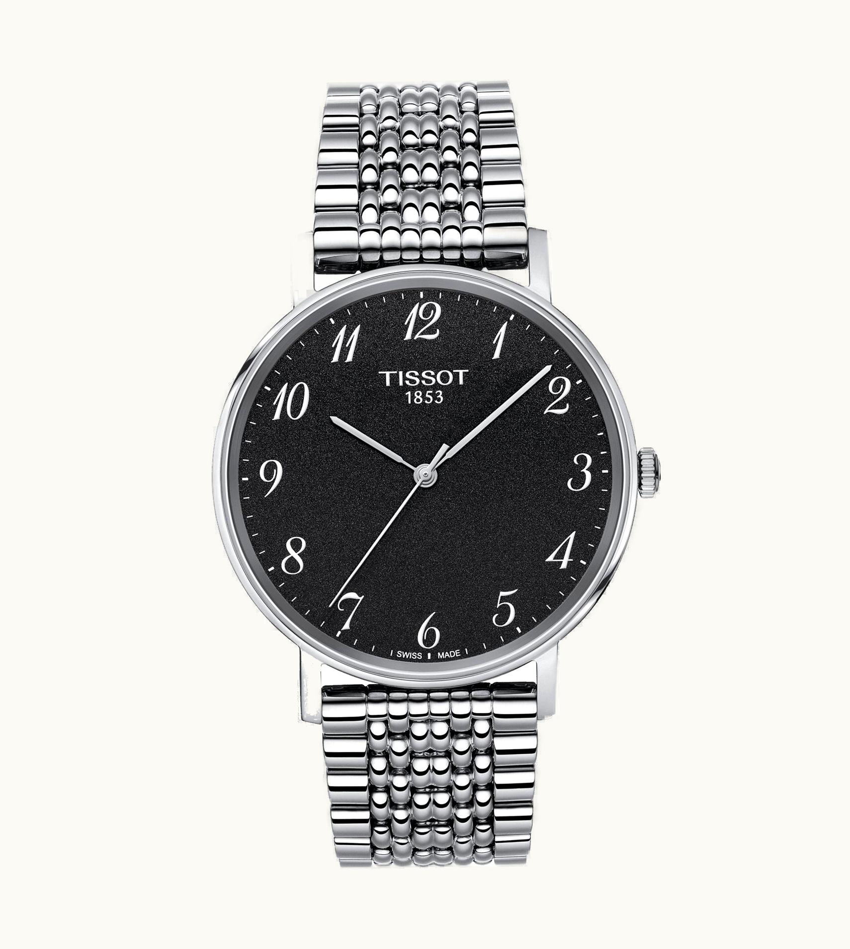 Tissot Everytime Medium Stainless Steel / Black / Bracelet