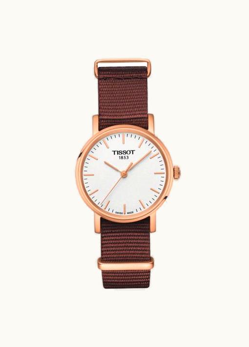Tissot Everytime Small Rose Gold PVD / Silver / NATO