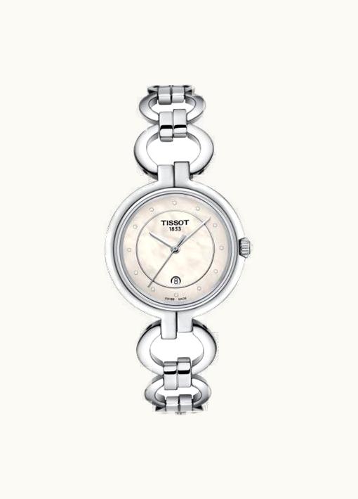 Tissot Flamingo Stainless Steel / MOP / Bracelet