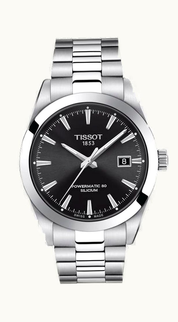 Tissot Gentleman Powermatic Stainless Steel / Black / Bracelet