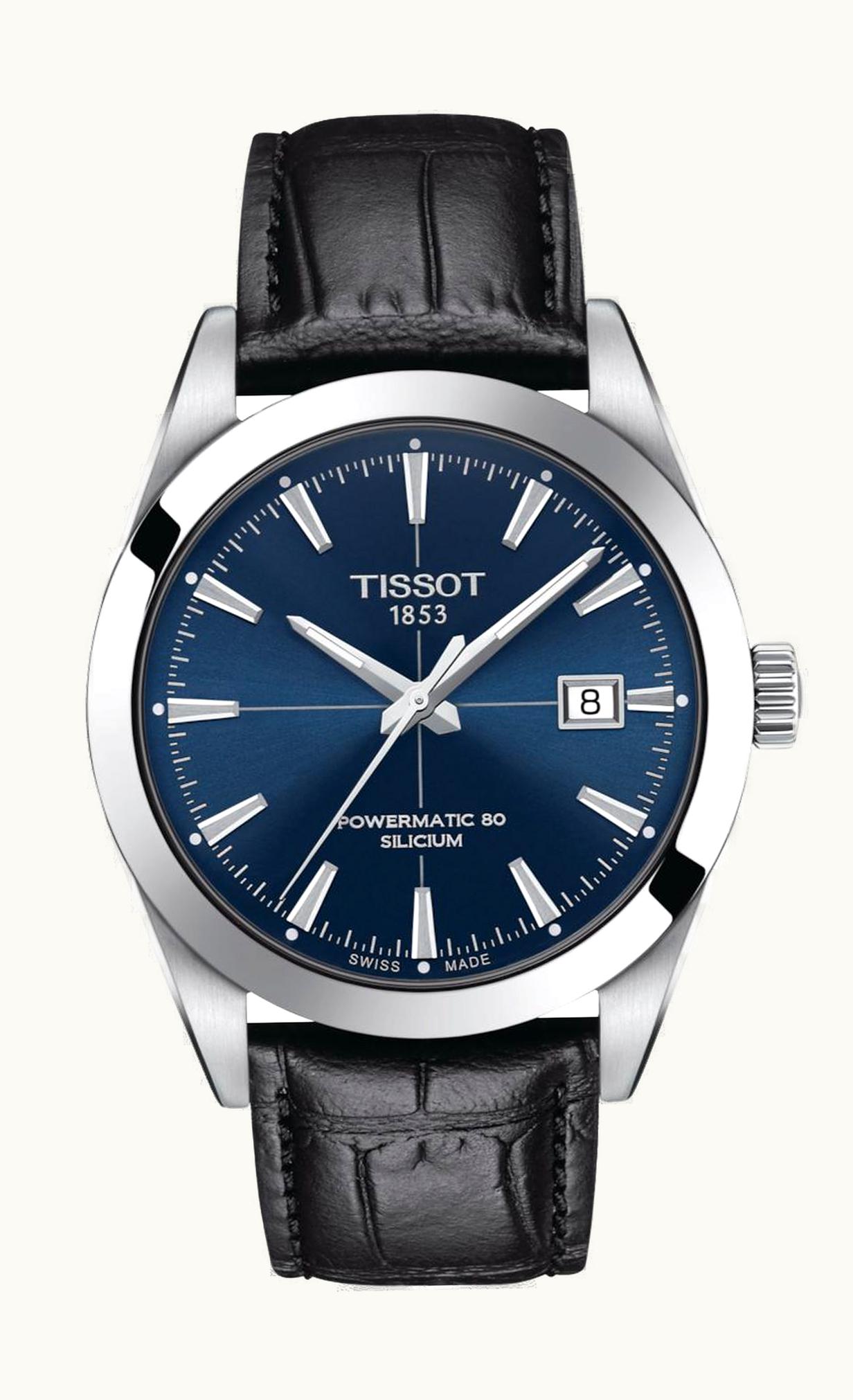 Tissot Gentleman Powermatic Stainless Steel / Blue / Strap