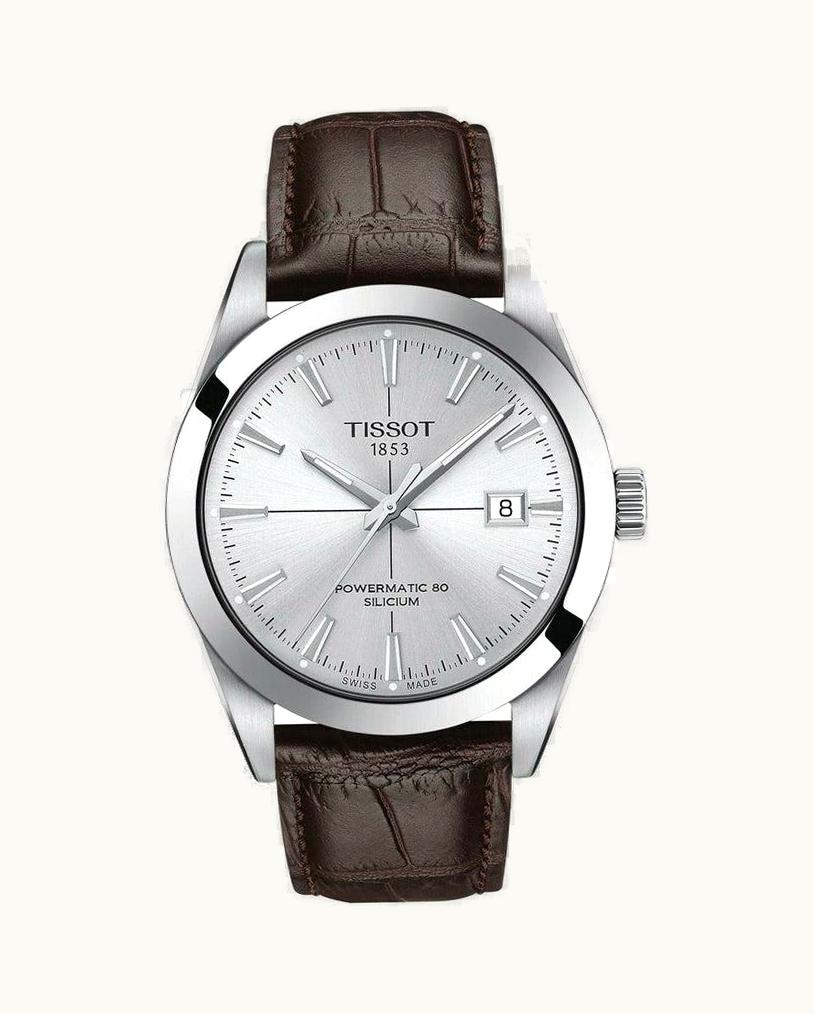 Tissot Gentleman Powermatic Stainless Steel / Silver / Strap