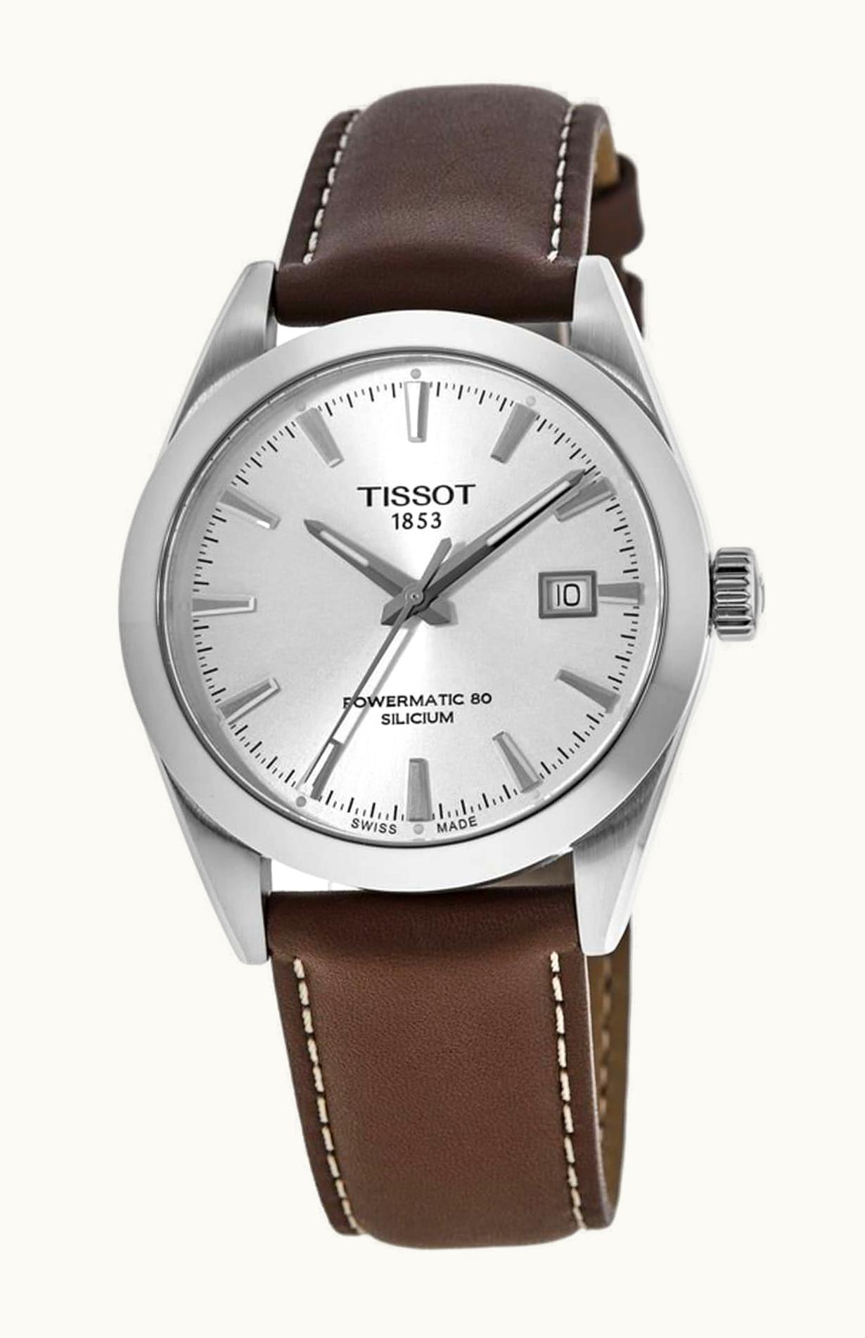 Tissot Gentleman Powermatic Stainless Steel / Silver / Strap