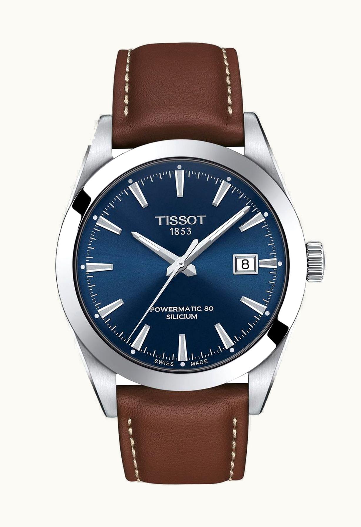 Tissot Gentleman Powermatic Stainless Steel / Blue / Strap