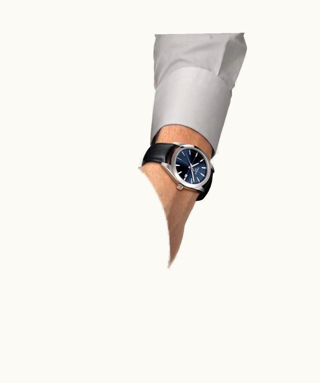 Tissot Gentleman Quartz Stainless Steel / Blue / Strap