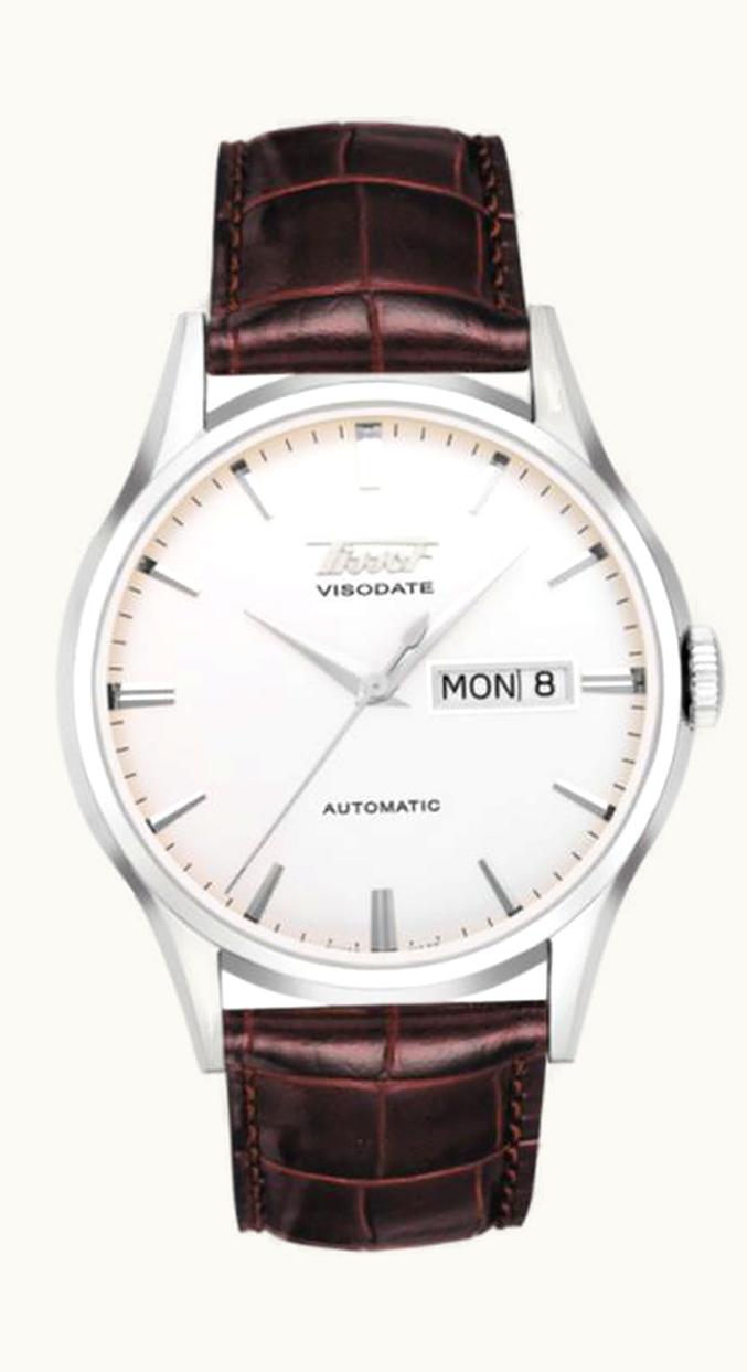 Tissot Visodate Automatic Stainless Steel / Silver / Strap