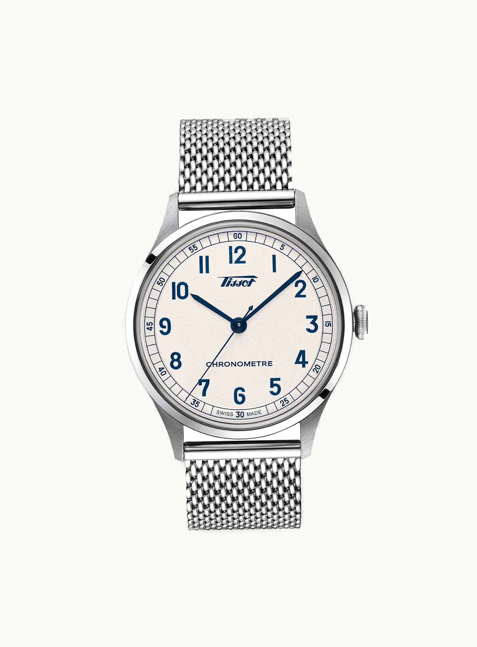 Tissot Heritage 1938 Stainless Steel / White