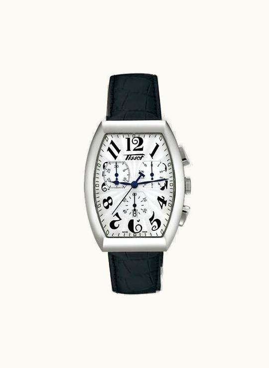 Tissot Porto Chronograph Stainless Steel / Silver / Strap