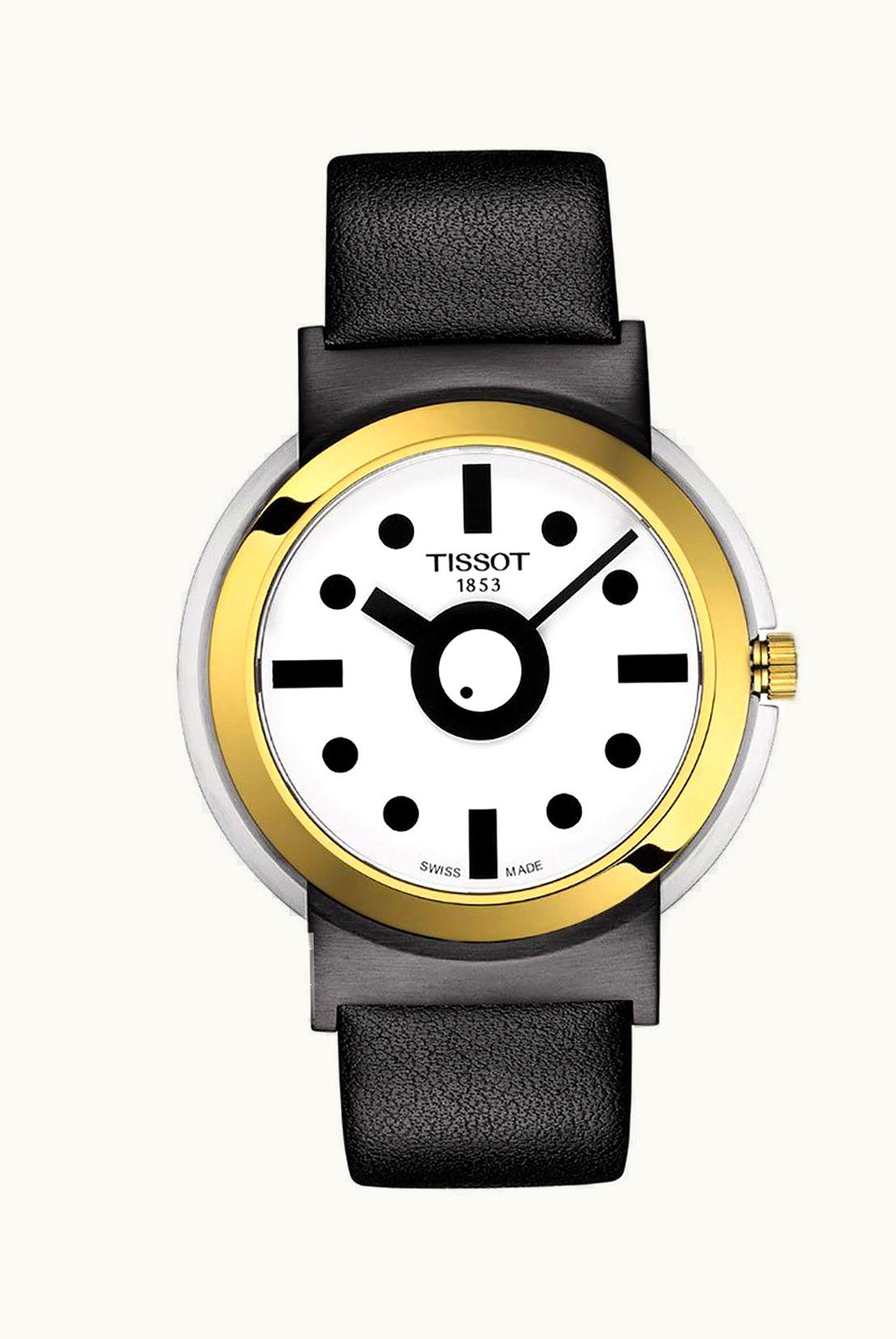 Tissot Heritage Memphis 41 Stainless Steel - Yellow Gold / White