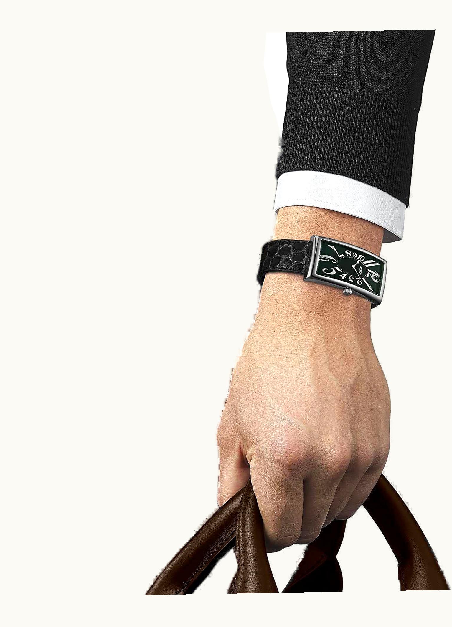 Tissot Heritage Banana Stainless Steel / Green / Japan