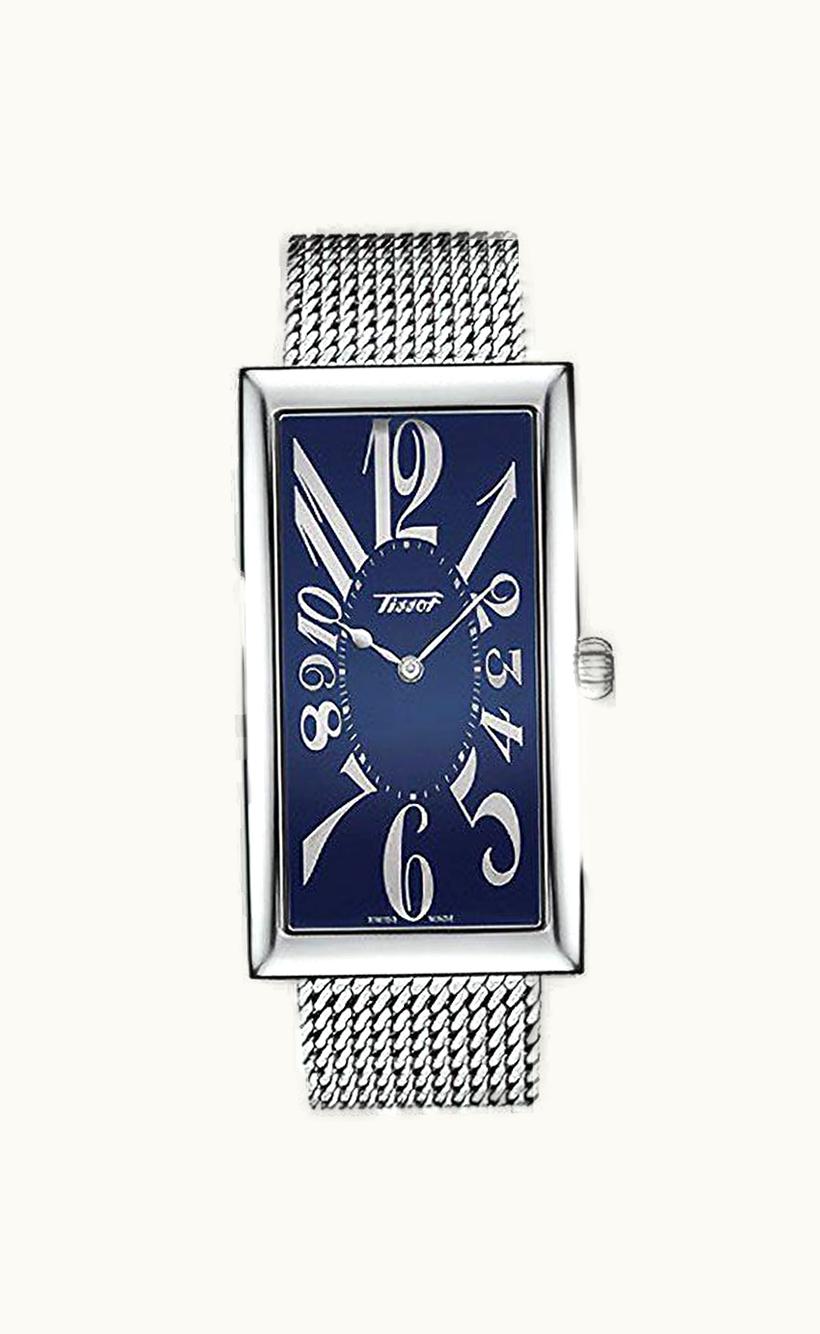 Tissot Heritage Banana Stainless Steel / Blue / Japan