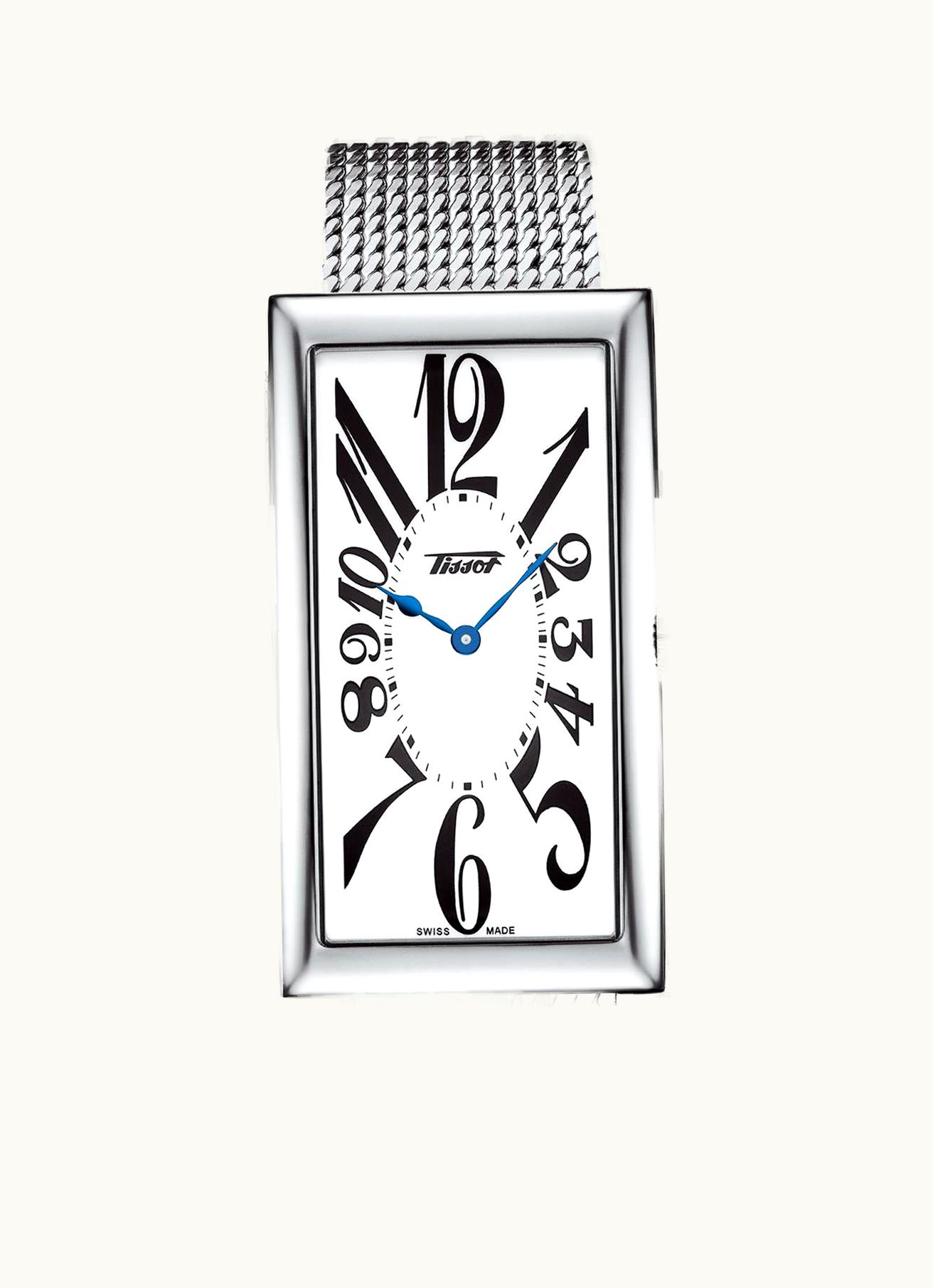 Tissot Heritage Banana Stainless Steel / White / Japan