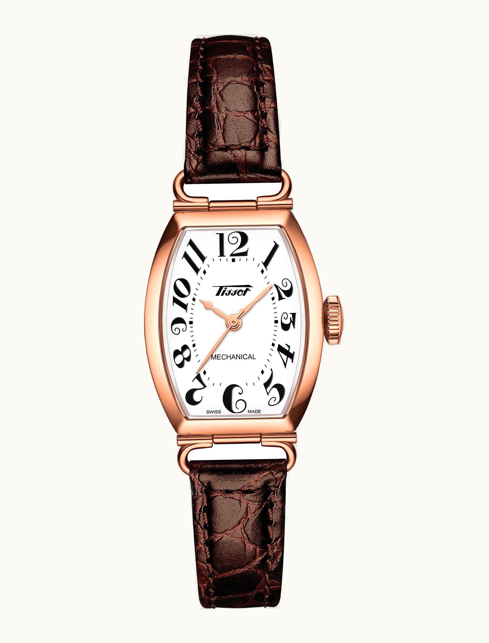 Tissot Heritage Porto Mechanical Small Lady PVD Red Gold / Silver