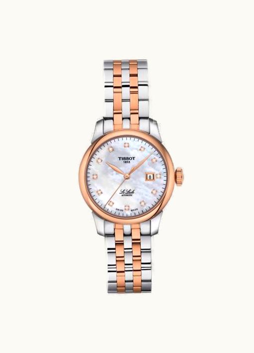 Tissot Le Locle 29 Automatic Lady Stainless Steel / Rose Gold PVD / MOP