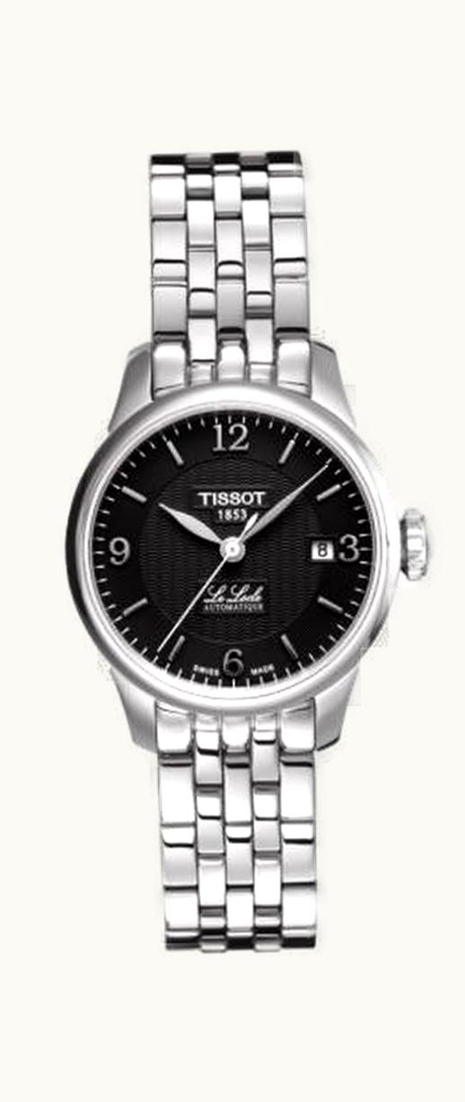 Tissot Le Locle Automatic 25.3 Stainless Steel / Black / Bracelet
