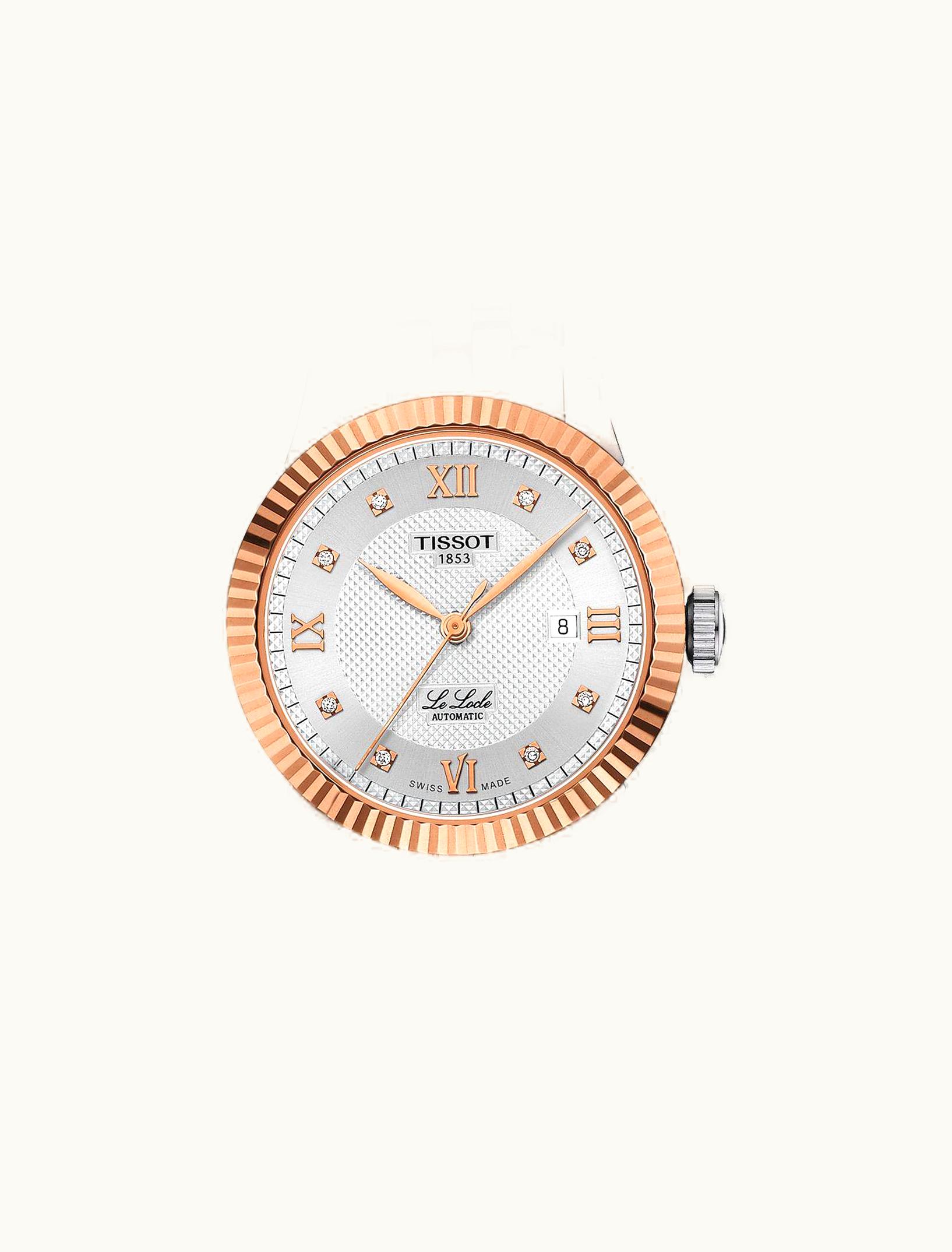 Tissot Le Locle 29 Automatic Lady Stainless Steel - Rose Gold / Silver / Bracelet