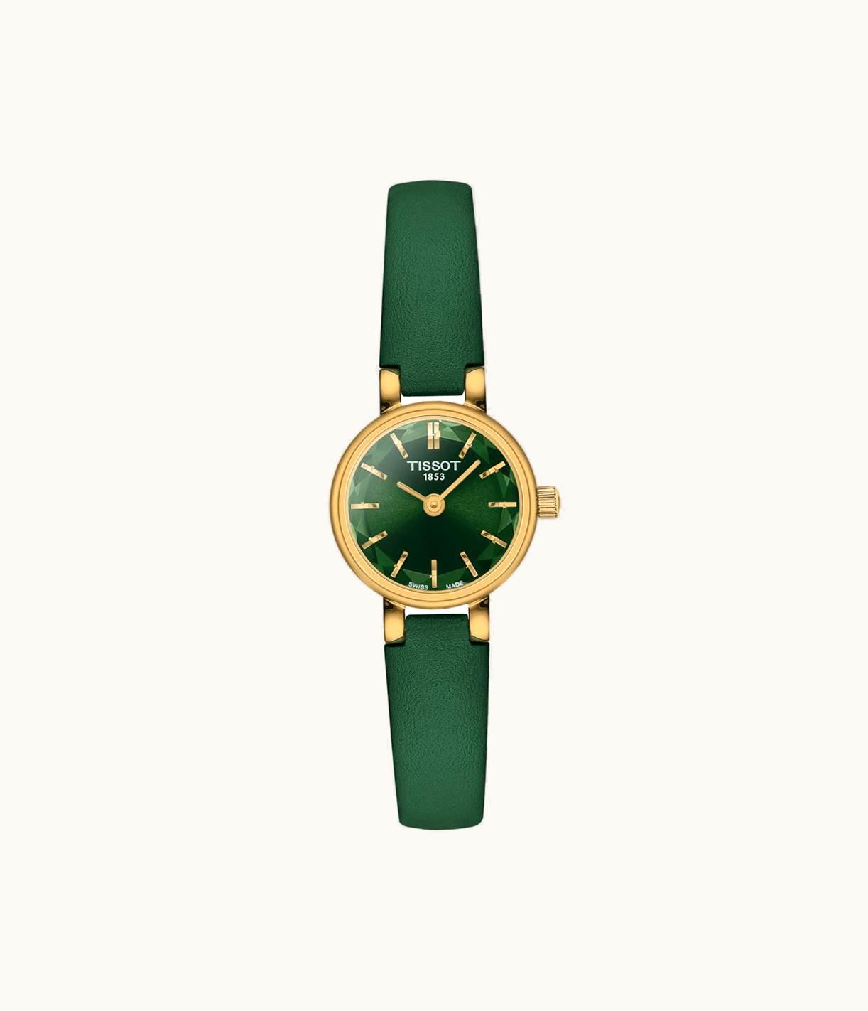 Tissot Lovely Round Rose Gold / Green