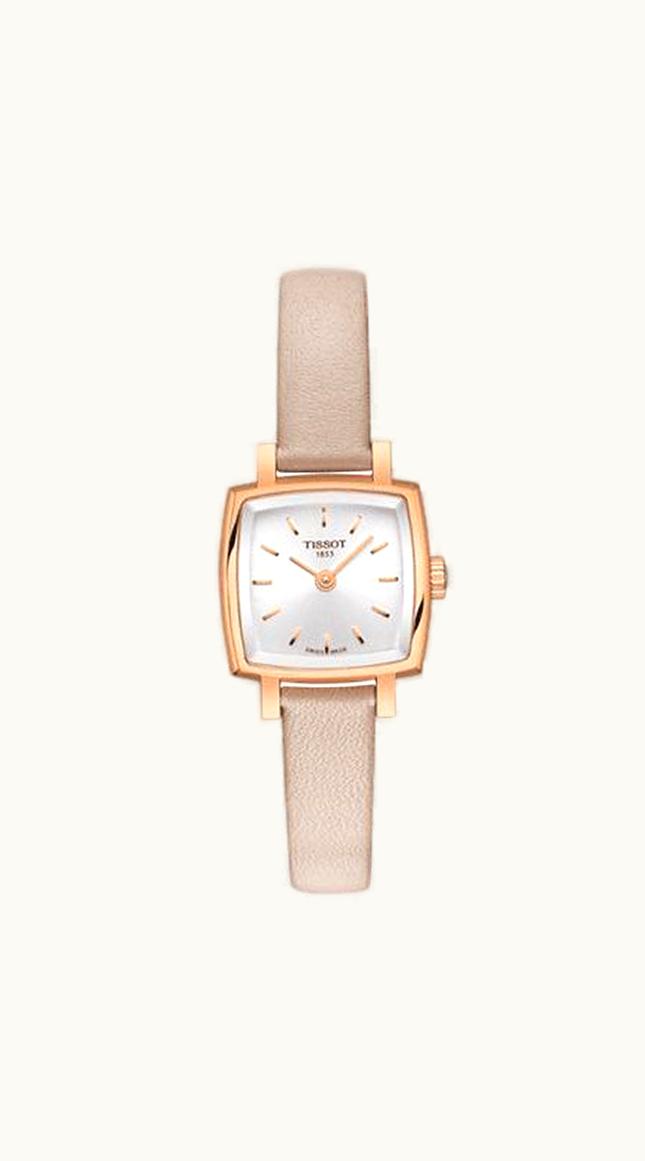 Tissot Lovely Square Rose Gold / Silver
