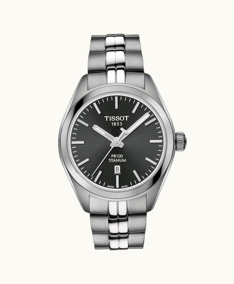 Tissot PR 100 Quartz 33 Titanium / Grey / Bracelet