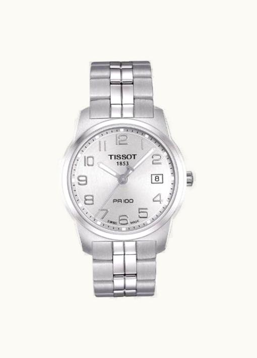Tissot PR 100 Quartz 38 Stainless Steel / Silver / Bracelet