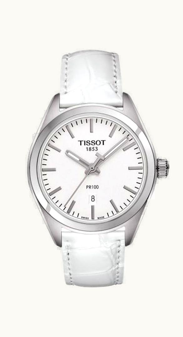 Tissot PR 100 Quartz 33 Stainless Steel / Silver / Strap