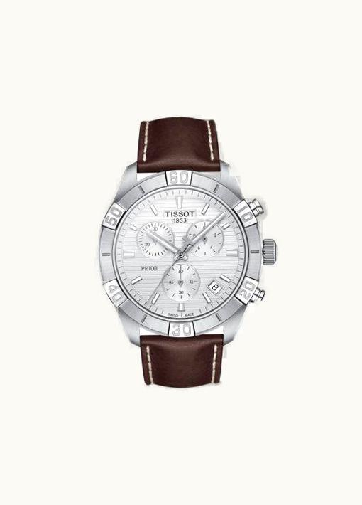 Tissot PR 100 Sport Gent Chronograph Stainless Steel / Silver