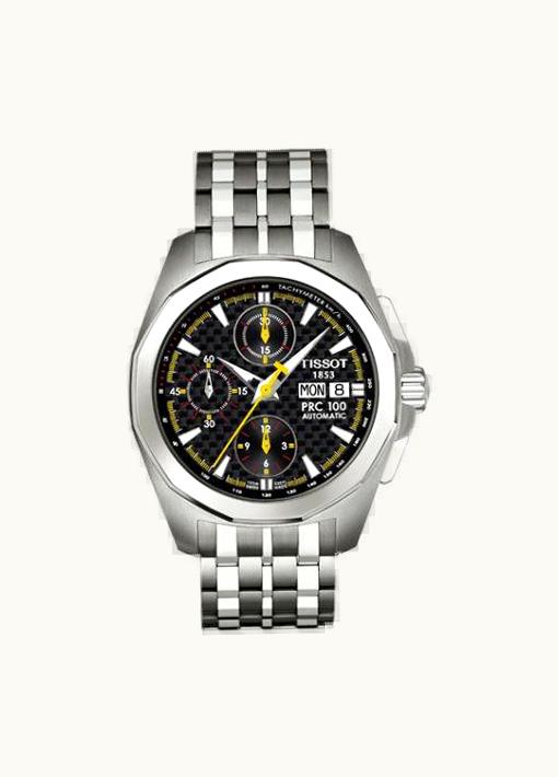 Tissot PRC 100 Stainless Steel / Carbon / Bracelet
