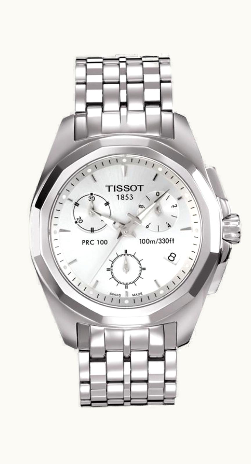 Tissot PRC 100 Quartz Chronograph Silver