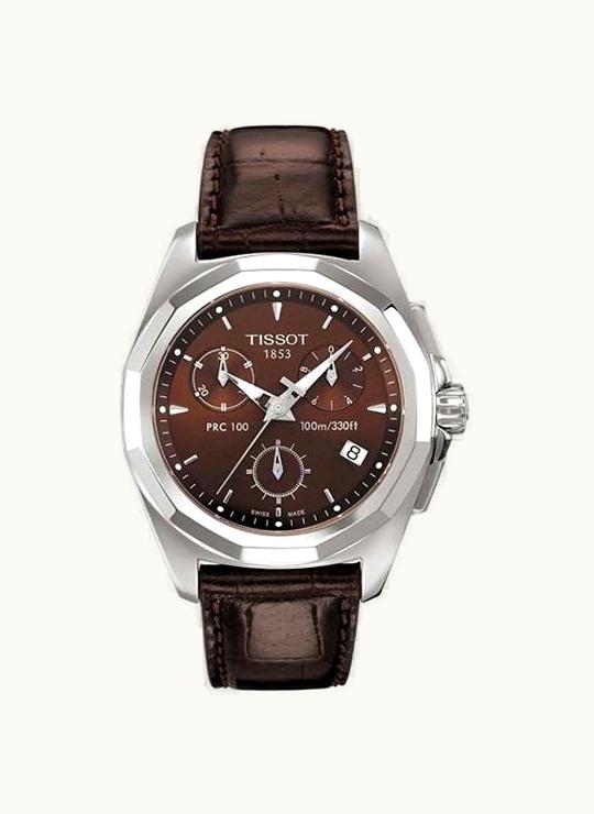 Tissot PRC 100 Quartz Chronograph Brown